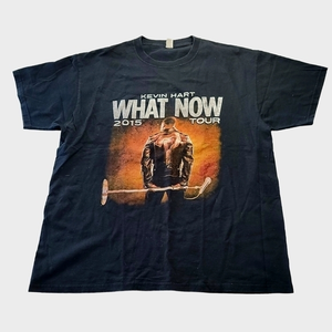 2015 What Now Kevin Hart Stand-Up Comedian Tour Black‎ T-Shirt Size XL Unisex